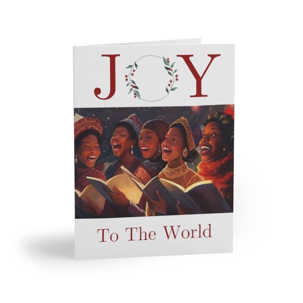 Bulk African American Themed Kwanzaa Holiday Christmas Greeting cards (8, 16, and 24 pcs) with Free Shipping - Image 20