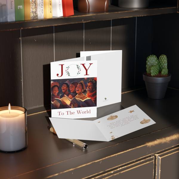 Bulk African American Themed Kwanzaa Holiday Christmas Greeting cards (8, 16, and 24 pcs) with Free Shipping - Image 19