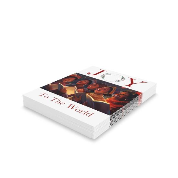 Bulk African American Themed Kwanzaa Holiday Christmas Greeting cards (8, 16, and 24 pcs) with Free Shipping - Image 3